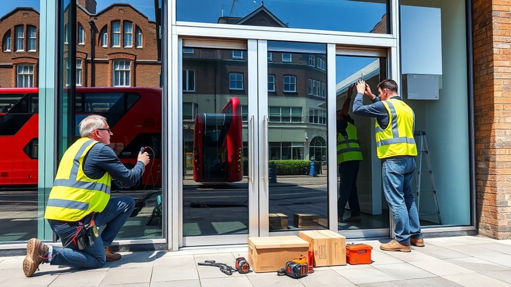 Automatic Door Installation Harlesden