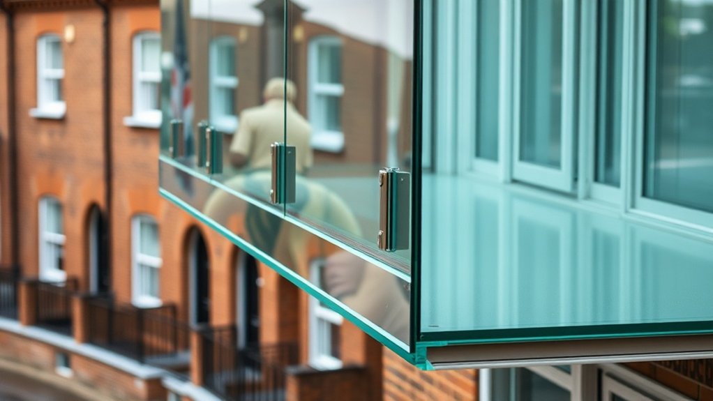Glass Balcony Installation Harlesden