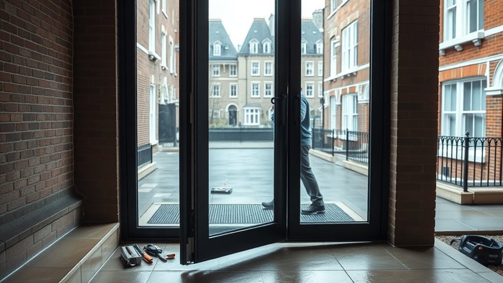 Pivot Door Installation Harlesden