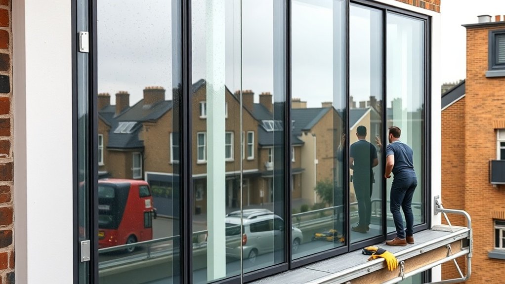 Polycarbonate to Glass Conversion Harlesden