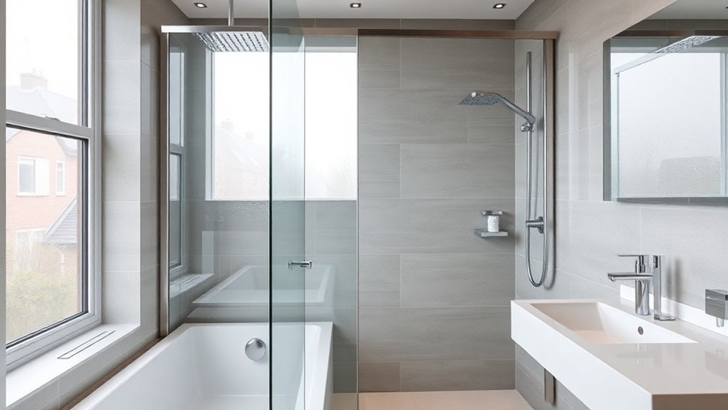 Semi-Frameless Shower Screens Harlesden