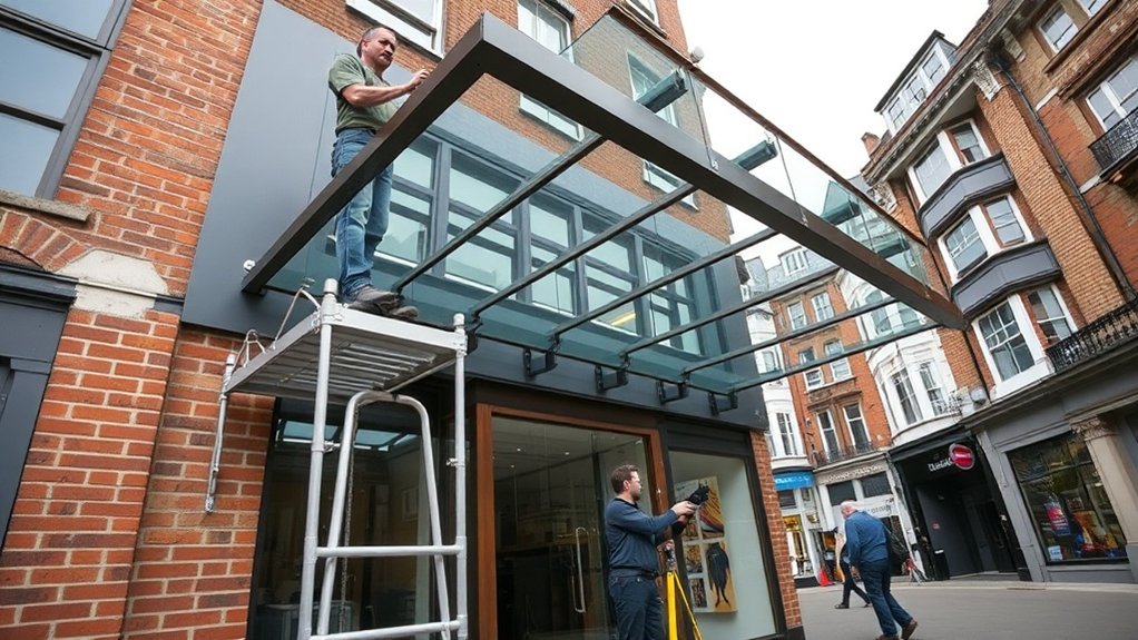 Shopfront Canopy Harlesden