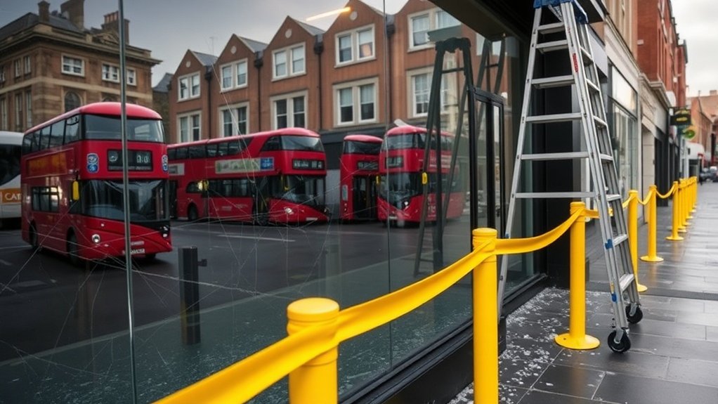 Vandalism Glass Repair Harlesden